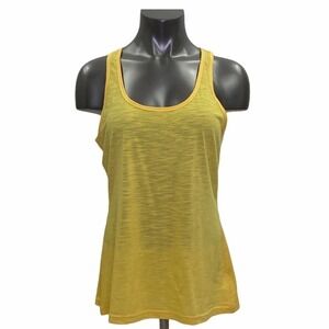 DELIA'S Racer Back Gold Yellow Tank Top XL